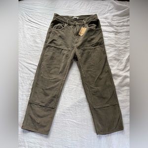 Rudy Jude Olive Corduroy Pants RJ Size 5